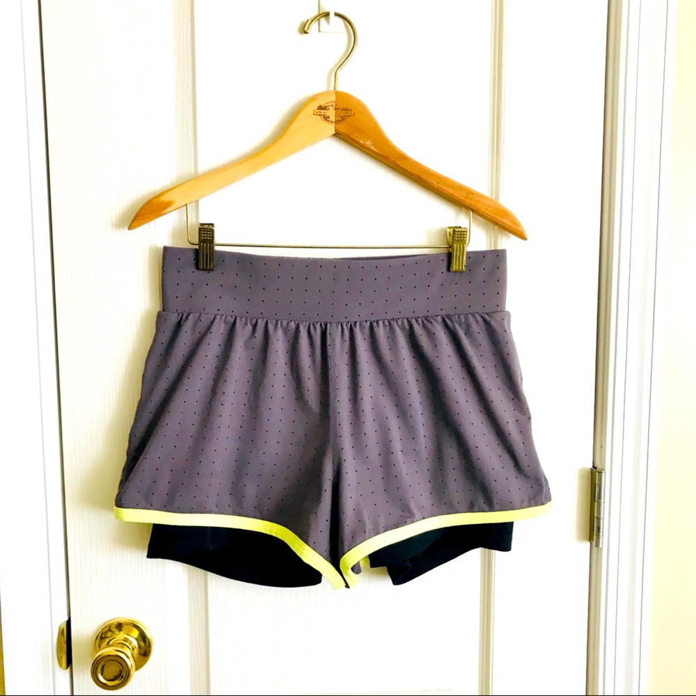 Fabletics Shorts with Built-in Underlayer